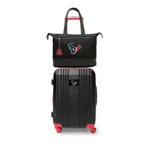 Houston Texans Premium Laptop Tote Bag and Luggage Set - Picture 1 of 1