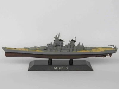 DIE-CAST NAVE DA GUERRA MISSOURI 1944 - WARSHIPS BATTLESHIP 1:1250 #17 - Immagine 1 di 2
