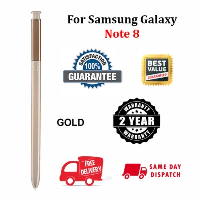 Lápiz óptico de repuesto original para Samsung Galaxy Note 8 S Pen OEM NUEVO DORADO Foto 1 de 4