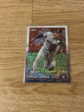 Carlos Correa 2015 Topps Chrome Update Sparkle Refractor Rookie #US174 *Damage*