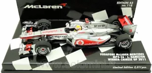 2011 McLaren MP4/26 #3 L.Hamilton winner Chinese GP [1:43 MINICHAMPS 530 114313] - Foto 1 di 4