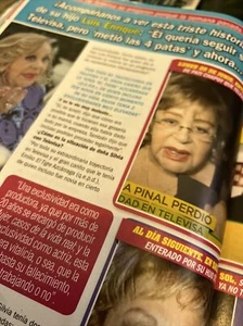TV NOTAS Magazine Agosto 2020 Luis Gerardo Méndez(gay) silvia Pinal,Danna Paola - Picture 1 of 11