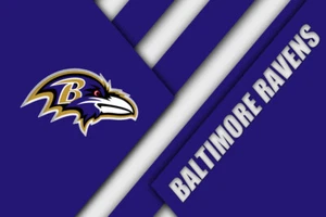 Baltimore Ravens NFL Team Logo Football Wall Art Print Gift Fan POSTER / CANVAS - Picture 1 of 4