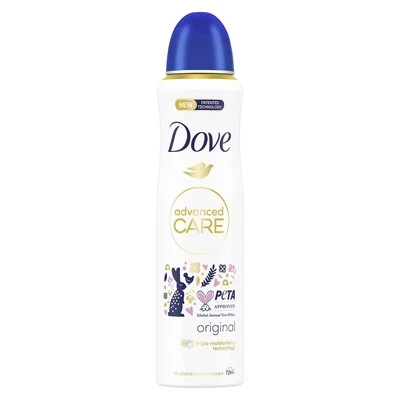 Dove Advanced Care Original Anti perspirant Deodorant Spray with Triple