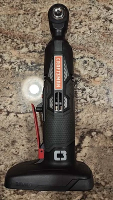 OE Craftsman C3 19.2V Volt Max Access 3/8 Drive Ratchet, Rare! 320.38596, Tested - Image 1 of 4