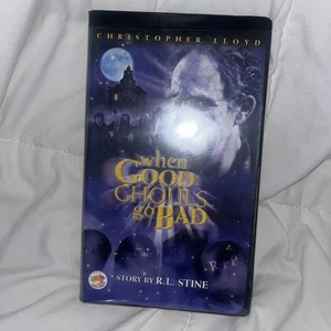 When Good Ghouls Go Bad VHS Family Horror Christopher Lloyd RL Stine Halloween - Bild 1 von 5