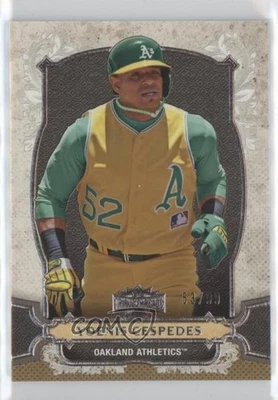 2014 Topps Triple Threads Gold /99 Yoenis Cespedes #51 - Image 1 of 2
