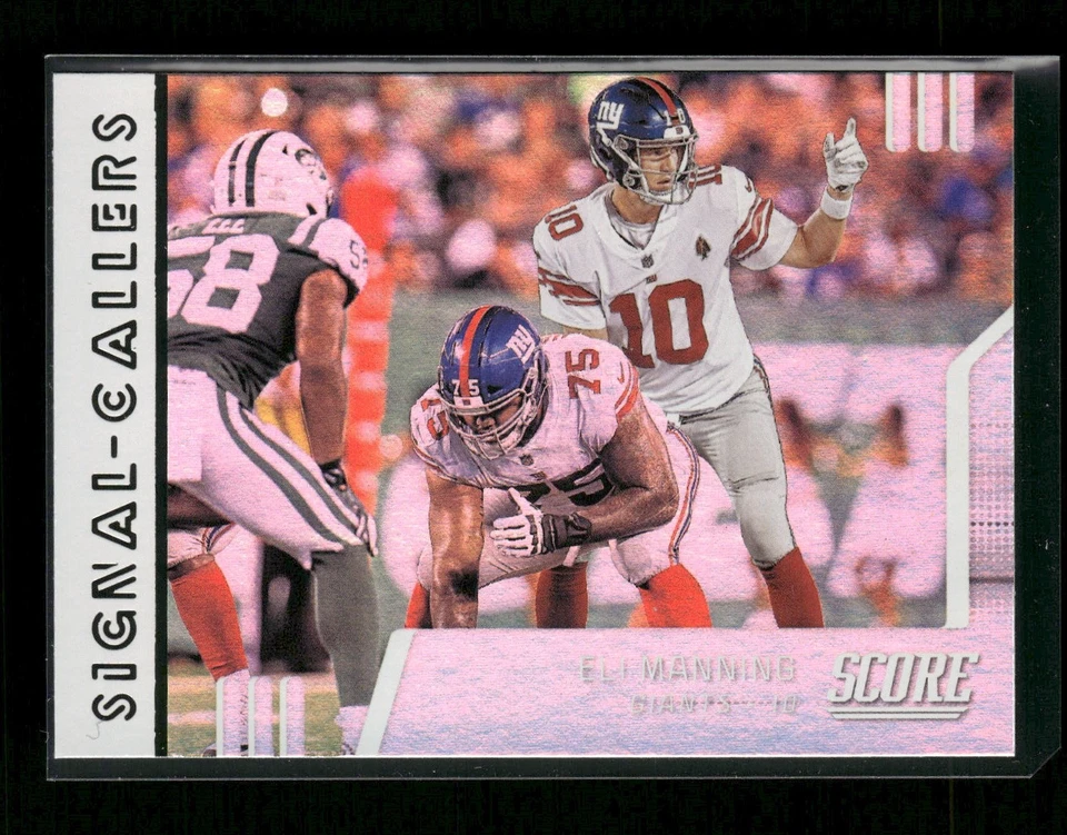 2019 Score #SC-30 Eli Manning Signal-Callers New York Giants - Image 1 of 2