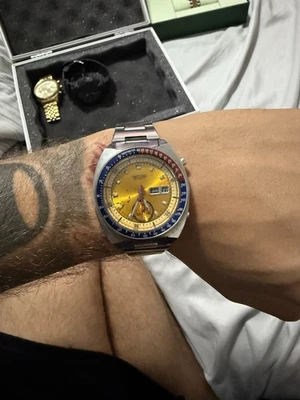 Seiko Men's Chronograph Automatic Watch Vintage Pogue 6139-6005 - Image 1 of 4