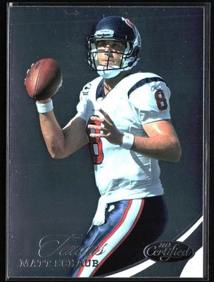 2012 Panini Certified #39 Matt Schaub - Image 1 of 2
