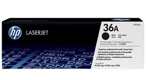 HP 36A CB436A Black Original LaserJet Toner Cartridge –Sealed Box –Fast Shipping - Afbeelding 1 van 1
