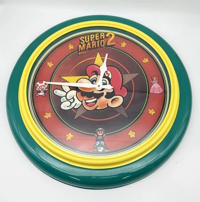 Nintendo Super Mario Bros 2 Sweet Shoppe Rare 1989 Clock 22” NEEDS REPAIR AS IS - Image 1 of 4