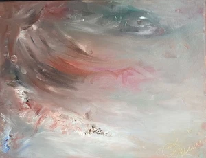 Kassius Abstract Oil Painting on Canvas 11x14 - Picture 1 of 1