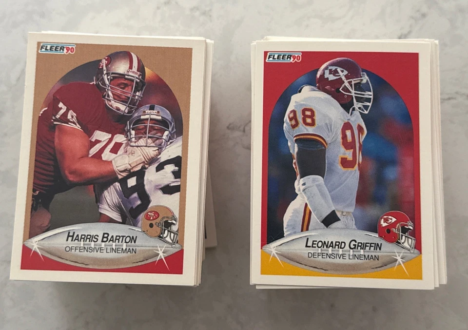 1990 Fleer Football Cards 1-200 +Rookies -You Pick- NFL Trading Card - Image 1 of 1