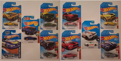 LOTE [10] CARDADO 2011-20 HOT WHEELS MODERNO MUSTANG VARIACIONES INCL TARGET EXCL Foto 1 de 4