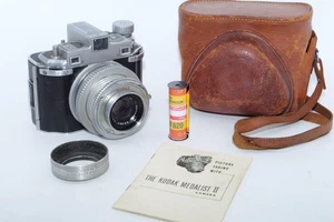 Kodak Medalist II Vintage 6x9cm Rangefinder 620 Film Camera. CLA'D. Koffer. Handbuch - Bild 1 von 22