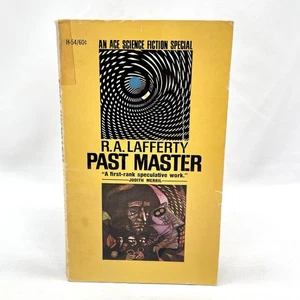 Past Master By R.A. Lafferty 1968 Ace Mass Market Paperback Sci-fi Fantasy - Picture 1 of 12