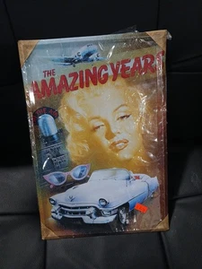 Placa de hojalata de metal Marilyn Monroe "The Amazing Years" 12" X 8" - Imagen 1 de 9
