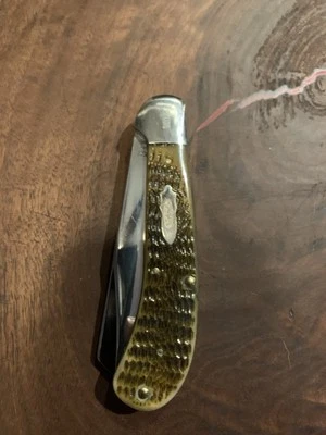 Case XX 61100 Triple XXX Greenbone Saddlehorn diez puntos 1990 ABCA RARO   Foto 1 de 4