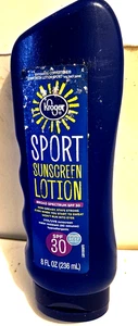 KROGER SPORT SONNENCREME LOTION BREITES SPEKTRUM - SP 30 -- RIFFFREUNDLICH - 8 UNZEN - Bild 1 von 1