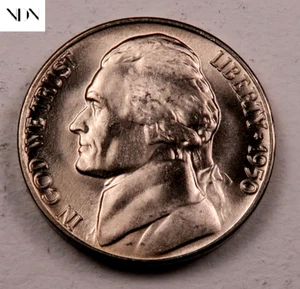 Jefferson Nickel 1950 - Gem BU - Imagen 1 de 2