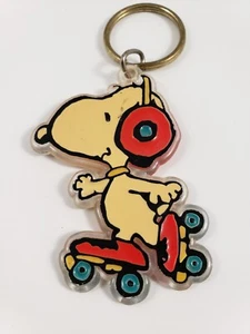 Vintage Snoopy 1958 Schlüsselanhänger Monogram Product Inc. Made in St. Lucia, W.I. RAR - Bild 1 von 6