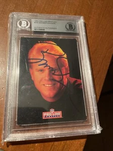 1992 Pro Line Profiles Auto Boomer Esiason (9 of 9) Auto Beckett Authentic - Picture 1 of 2