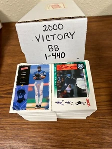2000 Upper Deck Victory Complete Set 1-440 - Picture 1 of 1