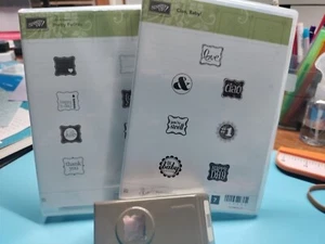 Stampin' Up Pretty Petites And Ciao, Baby! With Mini Curly Label Punch - Picture 1 of 8