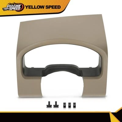 Ajuste para Ford F150 2004-2008 Instrumento de tablero CLUSTER Bisel Velocímetro Calibre Borde Foto 1 de 4