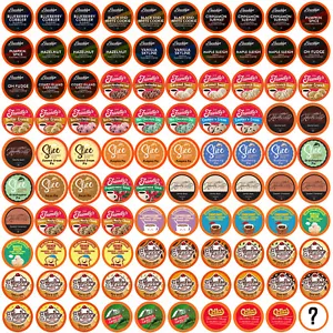 Zwei Rivers aromatisierte Kaffeepads Sorte Sampler Pack, 2,0 Keurig, 100 STÜCK - Bild 1 von 10