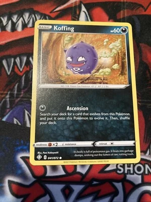 Pokémon TCG Koffing Shining Fates 041/072 Regular Common-NM - Image 1 of 2