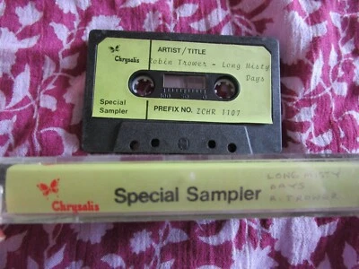 Robin Trower Long Misty Days ZCHR1107 Pre Release Advance Promo Cassette Album Foto 1 de 4