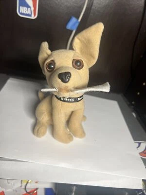 Taco Bell Dog Plush Stuffed Animal Toy Chihuahua Yo Quiero Free Tacos Sign 6" - Image 1 of 4
