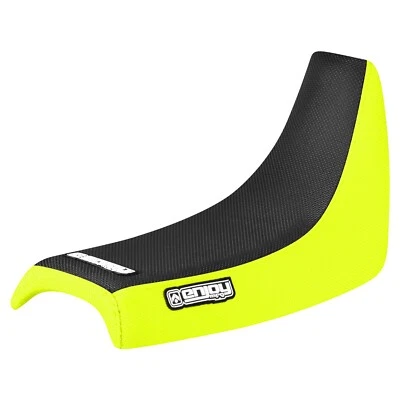 Cubierta de asiento con pinza de tracción alta Yamaha PW 50 AMARILLO NEÓN/NEGRO estándar #91 Foto 1 de 4