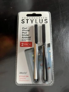 Touchscreen Stylus iWorld 2 Pack - Picture 1 of 2