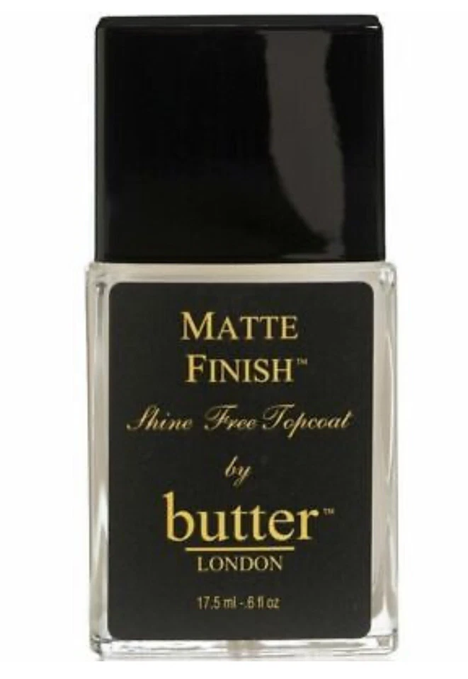 ✨NUEVO✨ mantequilla LONDRES-acabado mate capa superior-efecto uñas mate-(NUEVO-NO EN CAJA) Foto 1 de 4