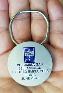 KEY RING/FOB: 1976 BICENTENNIAL Columbia Gas 29th ANNUAL RETIRED EMPLOYEE PICNIC - Picture 1 of 4