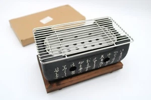 apanese BBQ Charcoal Aluminium Alloy BBQ Grill Pan Barbecue Stove - Picture 1 of 6