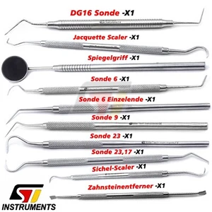 Scaler sonde zähne reiniger Dental zähne pflege Zahnarzt diagnose instrumente - Bild 1 von 11