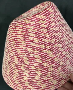 2 VTG Retro Cosplay Designer Hats Green Derby And Red Italian Beehive 1950s-60s - Picture 1 of 12