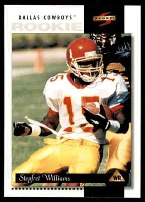 1996 Score Stepfret Williams Rookie Dallas Cowboys #216 - Image 1 of 2