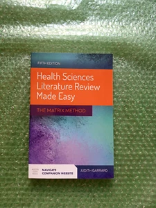 Health Sciences Literature Review Made Easy: The Matrix Method - Picture 1 of 2