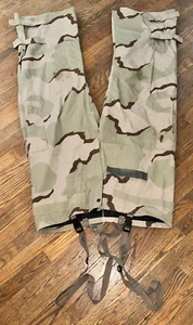 US Army Military Desert Camo Chemical & Biological Protective Suit XL Long - Picture 1 of 4