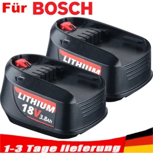 2x for Bosch Li-ion 18V 3.8Ah battery PBA XL Power for All Alliance 54Wh new original packaging - Picture 1 of 19