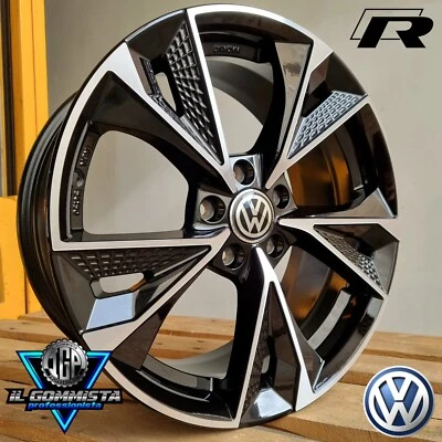 RS5 KIT 4 Cerchi In Lega 17" Compatibili con Volkswagen Golf 5 6 7 8 GTD GTI 1K - Imagen 1 de 4