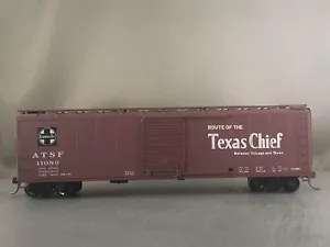 Athearn - Santa Fe - 50' Texas Chief S/D Box Auto + Wgt # 11089 mit Kadees - Bild 1 von 6