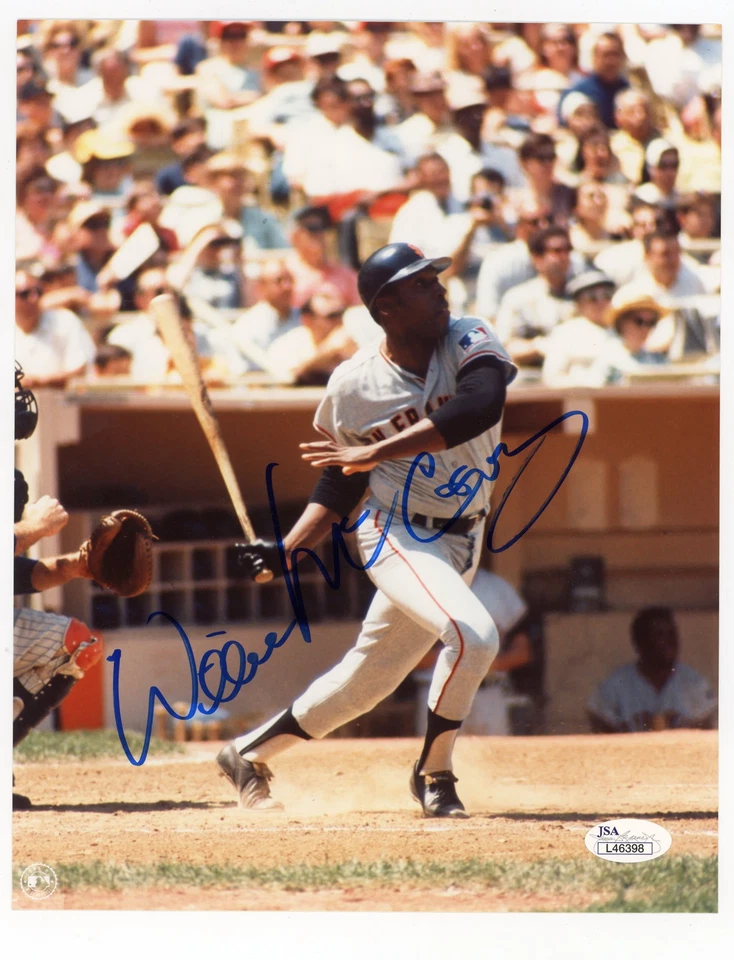 Willie McCovey Autographed 8x10 Photo (JSA) - Image 1 of 1