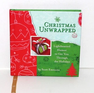 Hallmark Gift Book CHRISTMAS UNWRAPPED 2003 Scott Emmons hardcover fun humor - Bild 1 von 8