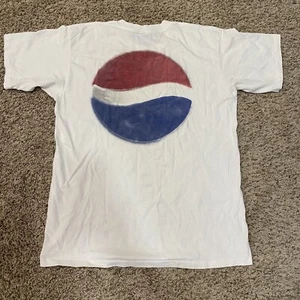Vintage Pepsi Single-Stitch L/XL Short-Sleeve T-Shirt - Picture 1 of 9